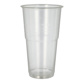 Drinkbekers voor koude dranken, PLA "pure" 0,5 l Ø 9,5 cm · 16,2 cm glashelder met schuimkraag