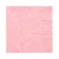 Servetten, 1-laags 1/4 vouw 33 cm x 33 cm roze