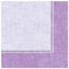 Servetten "ROYAL Collection" 1/4 vouw 40 cm x 40 cm lila "Linum"