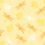 Servetten 3-laags 1/4 vouw 40 cm x 40 cm geel "Ginko"
