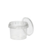Delicatessen cup, PP rond 120 ml Ø 6,9 cm · 5,1 cm transparant met tamper-proof sluiting