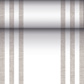 Tafellopers, stofkarakter, PV-Tissue Mix "ROYAL Collection" 24 m x 40 cm grijs "Lines"