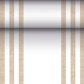 Tafellopers, stofkarakter, PV-Tissue Mix "ROYAL Collection" 24 m x 40 cm zand "Lines"