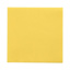 Servetten "DAILY Collection" 1/4 vouw, 2 laags, 24 cm x 24 cm geel
