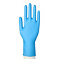 Handschoenen "Medi-Inn®" Nitril poedervrij "High Risk" blauw Maat S