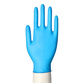 Handschoenen "Medi-Inn® PS" Latex poedervrij blauw "Blue Grip" Maat XL