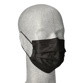 Mondkapje "Medi-Inn®" Type II, 3-laags 9 cm x 17,5 cm zwart met neusbeugel